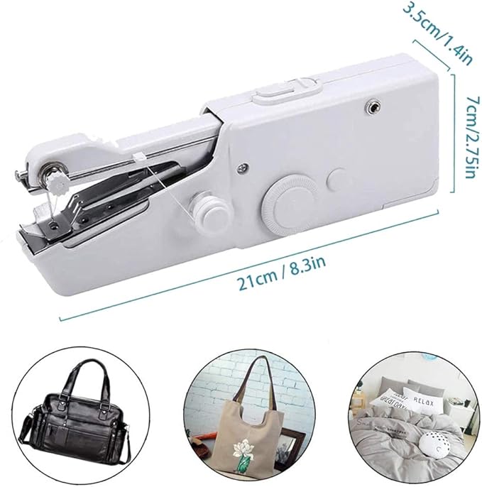 🧵 Handy Stitch Portable Handheld Sewing Machine – Cordless Mini Sewing Machine for Quick Repairs & DIY ✨